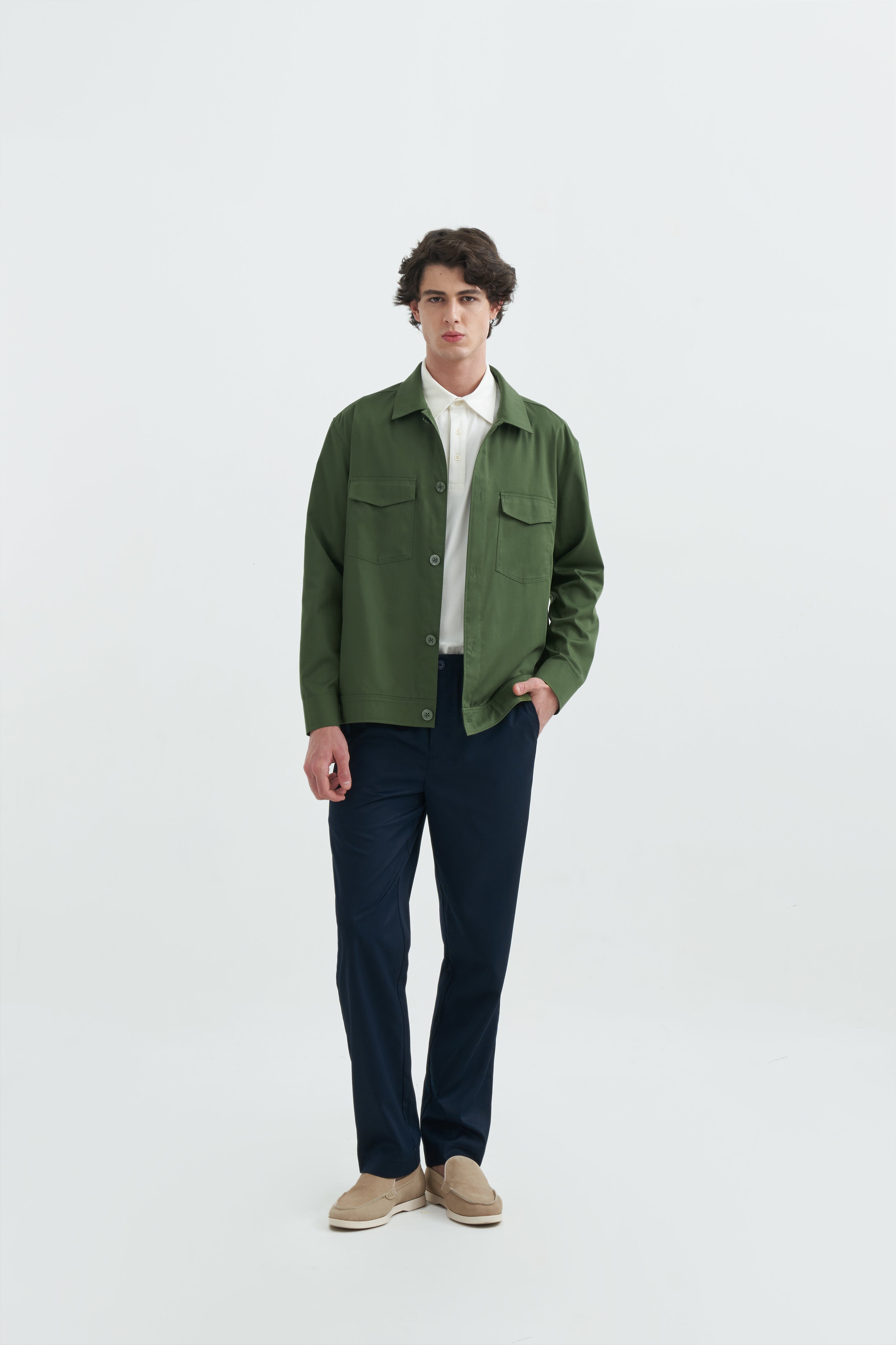 WAKATTA JACKET - Moss Green