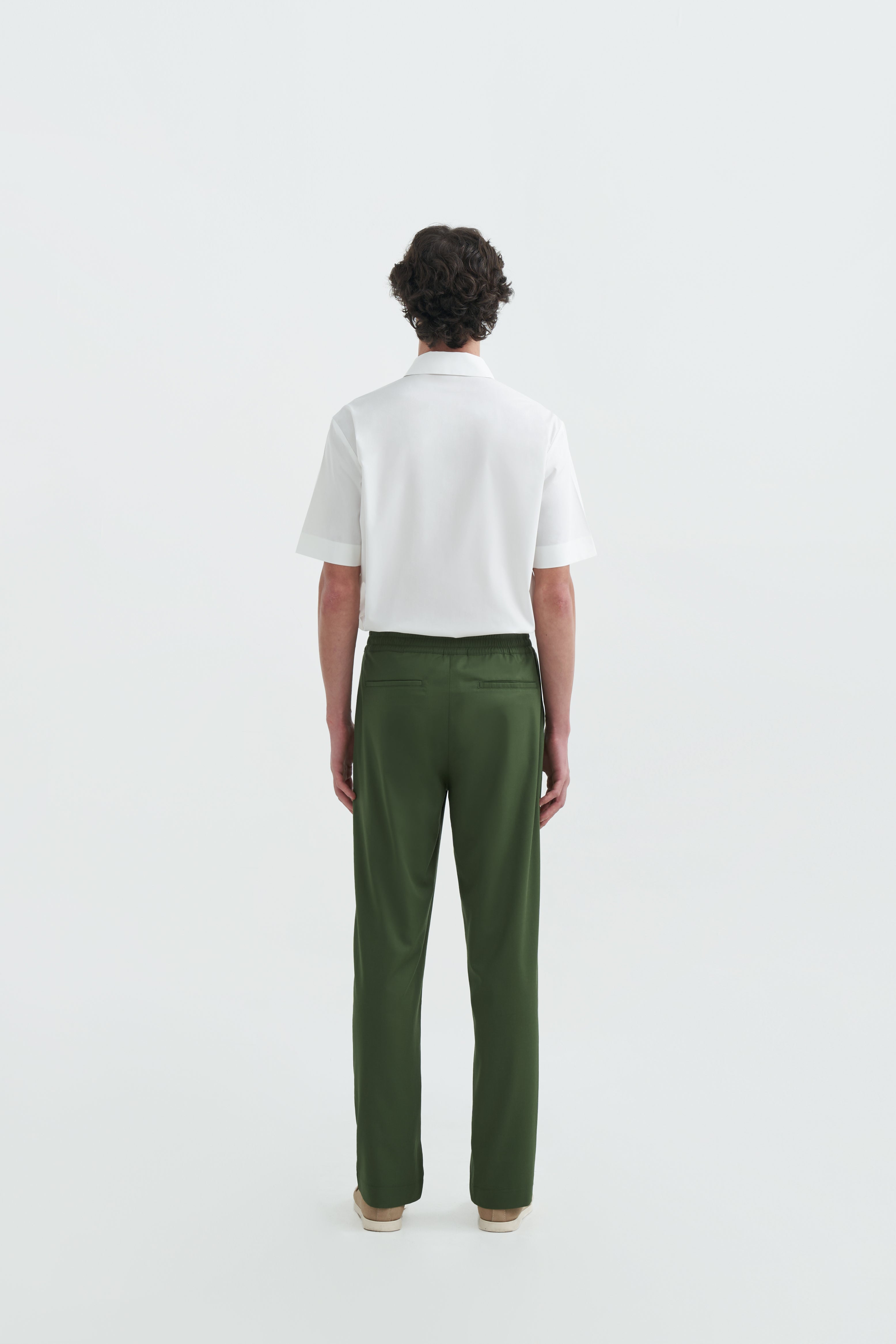 SHIRO PANTS - Moss Green