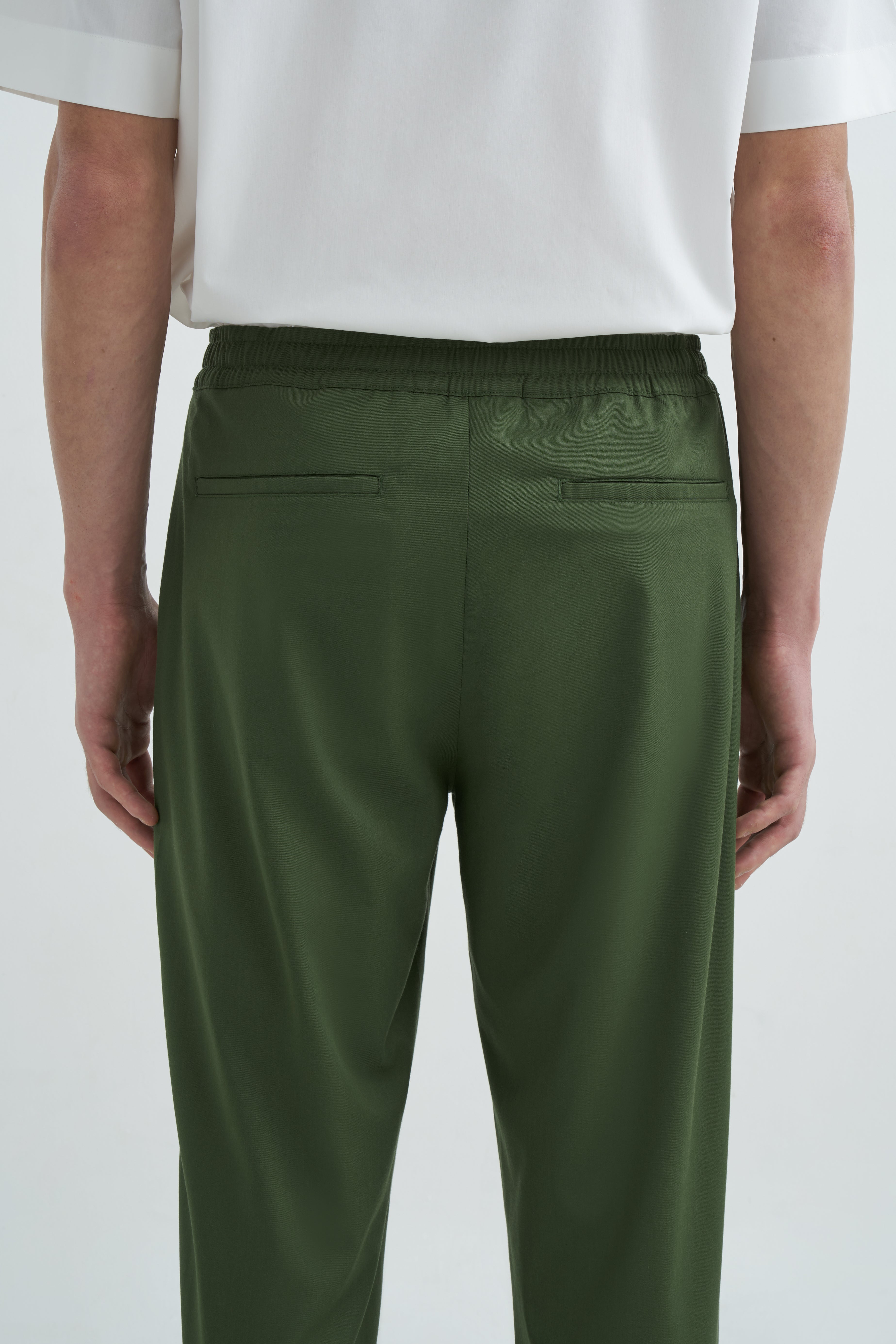 SHIRO PANTS - Moss Green