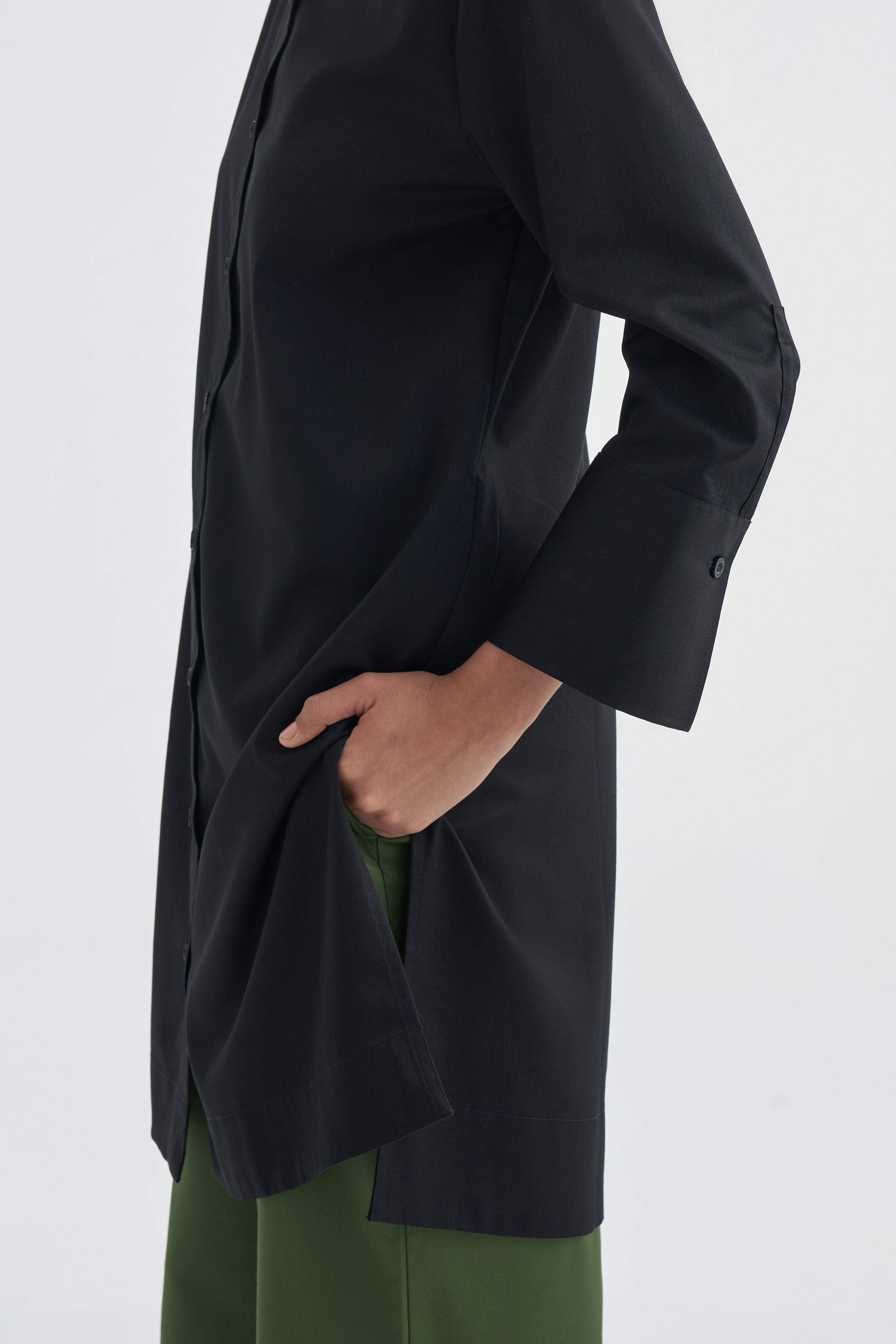 SHIRA OVERSIZED - Black