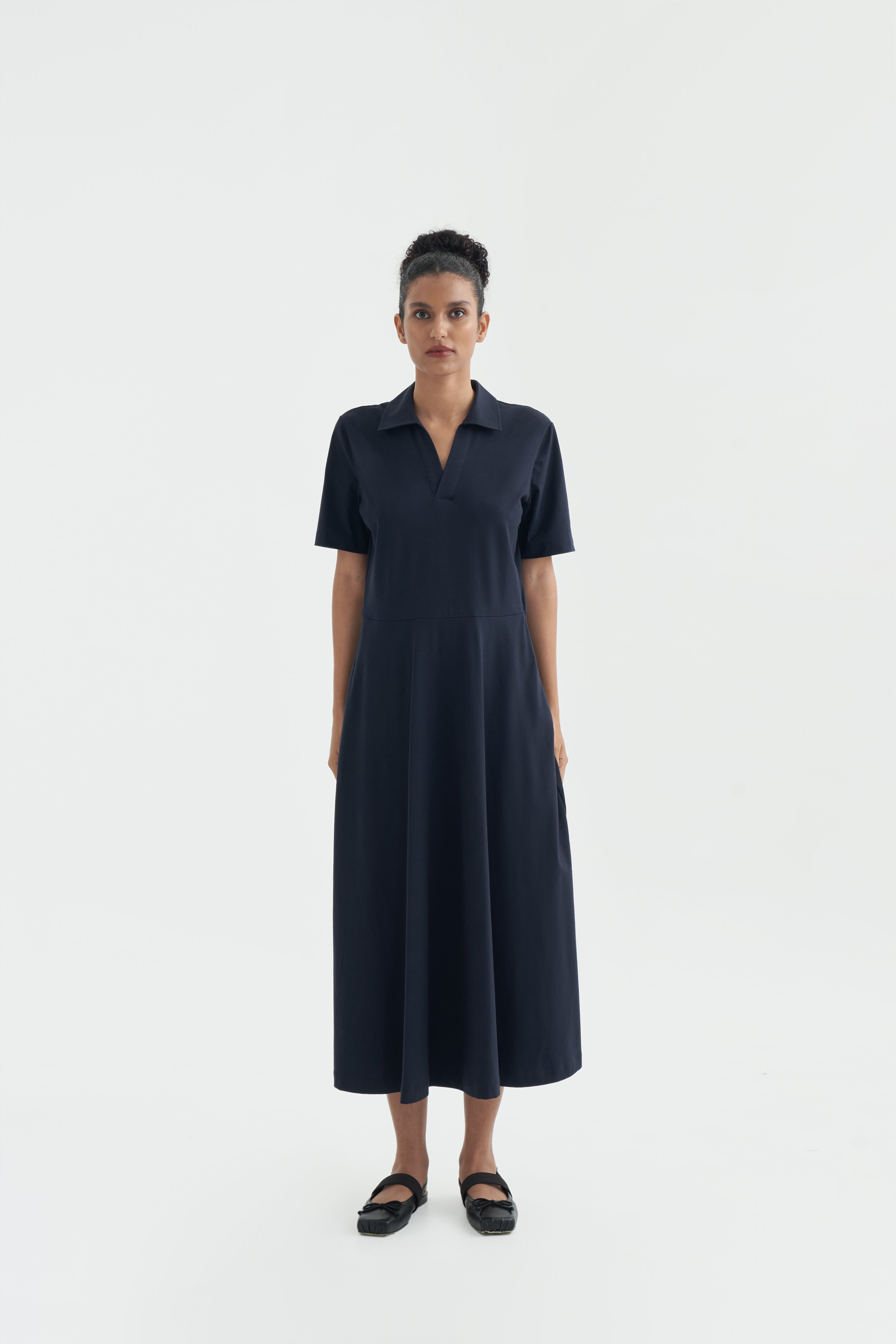 MIRA DRESS - Deep Navy