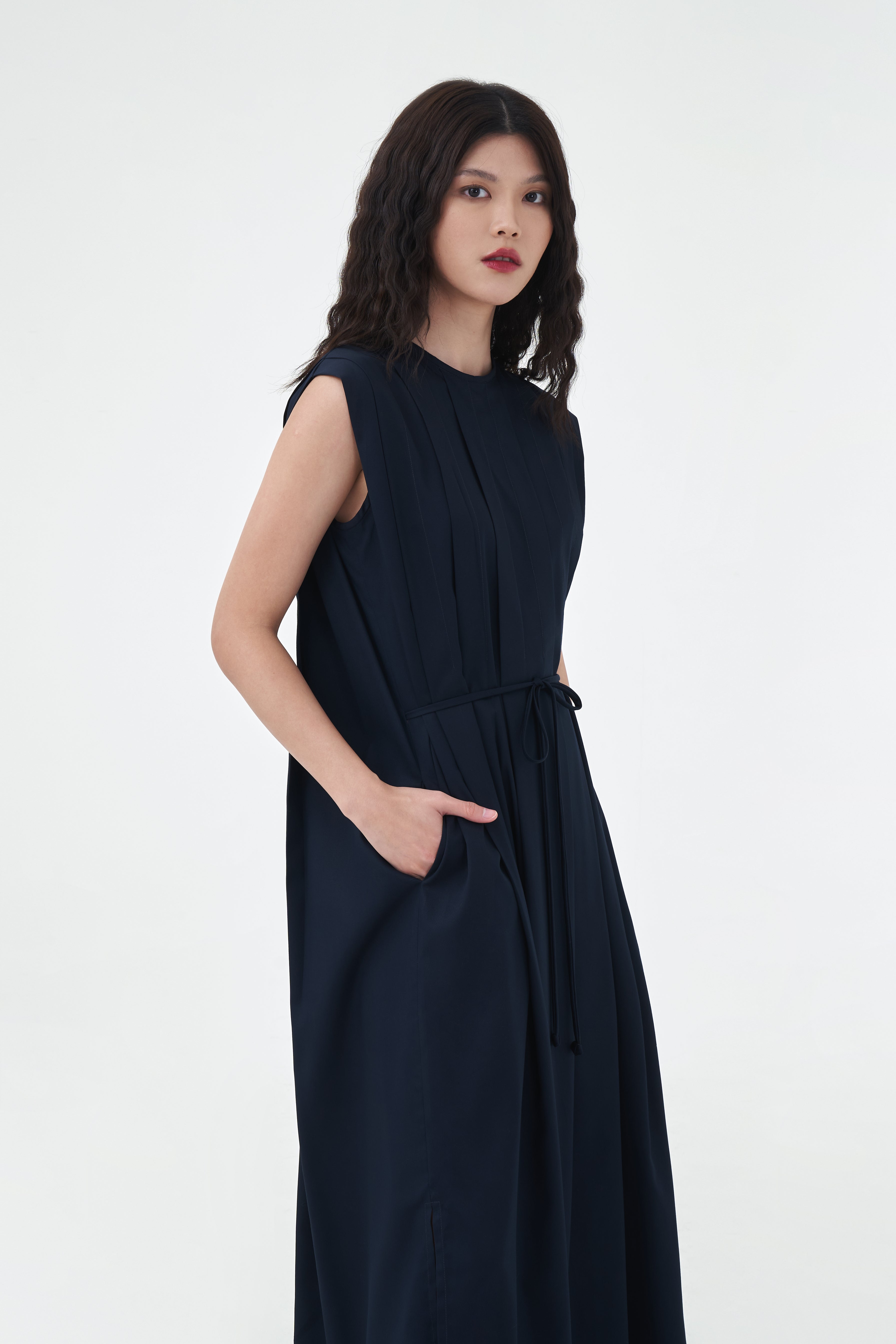 CABARET DRESS - Deep Navy