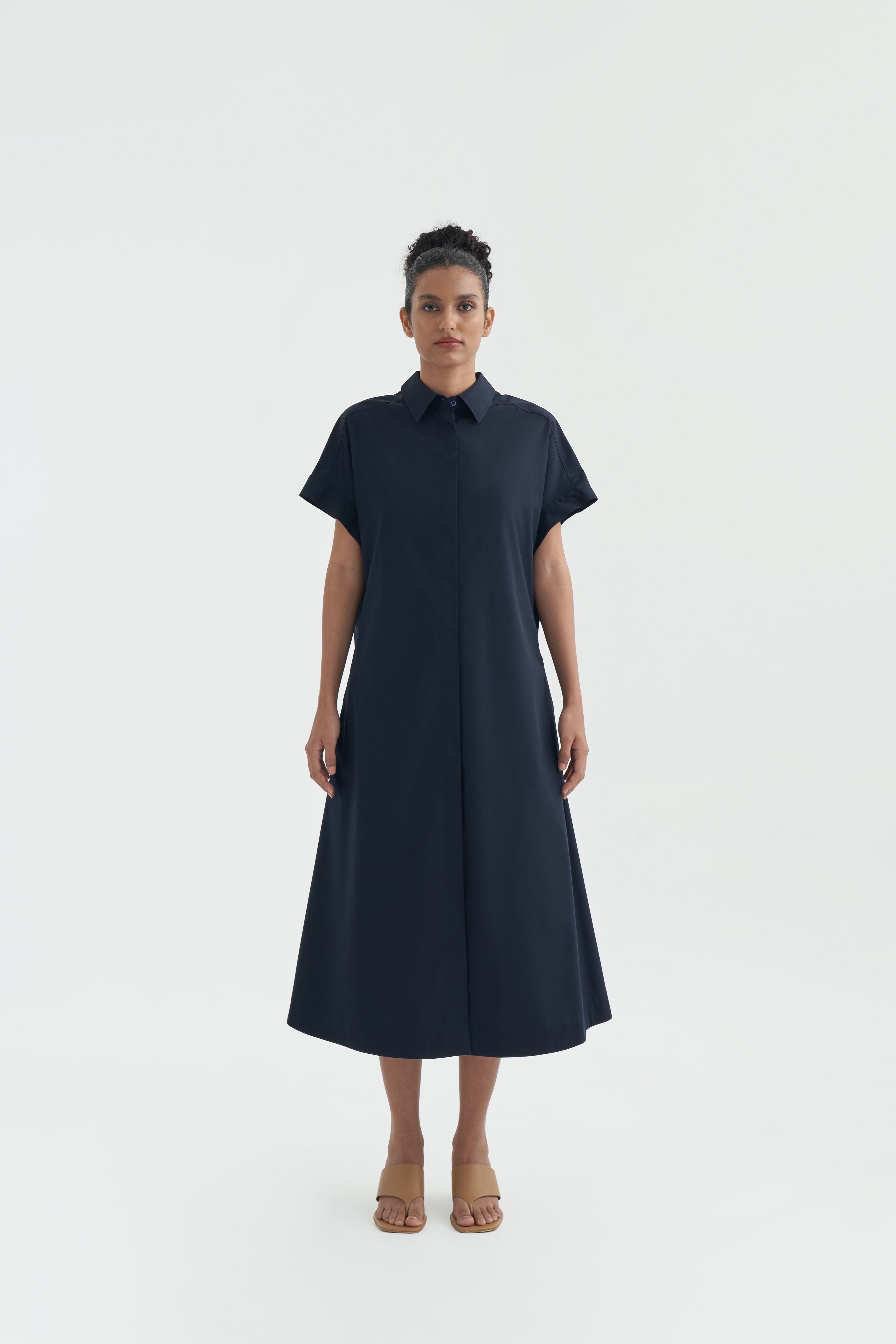 CHIETO DRESS - Deep Navy