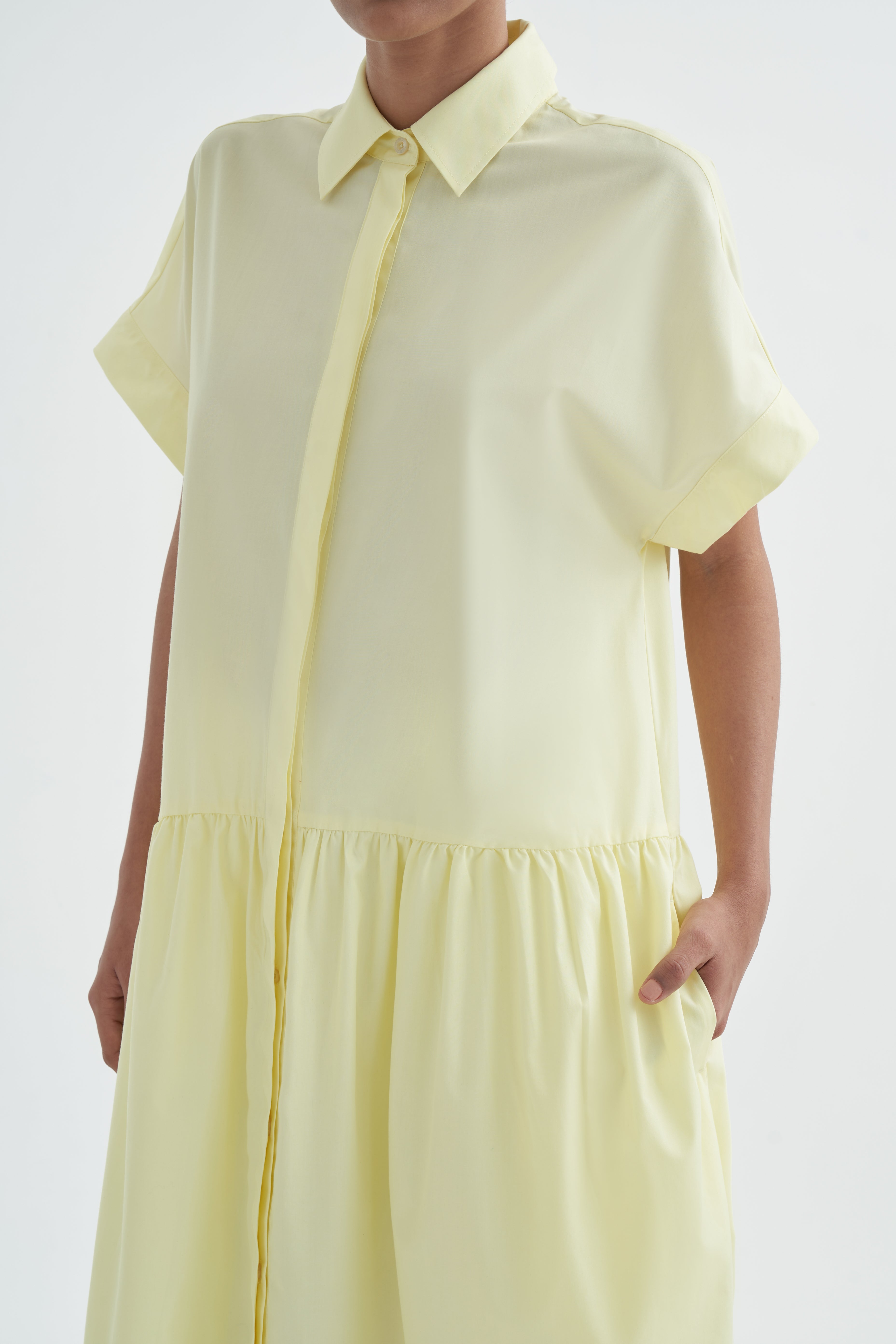 KIKA DRESS - Light Yellow