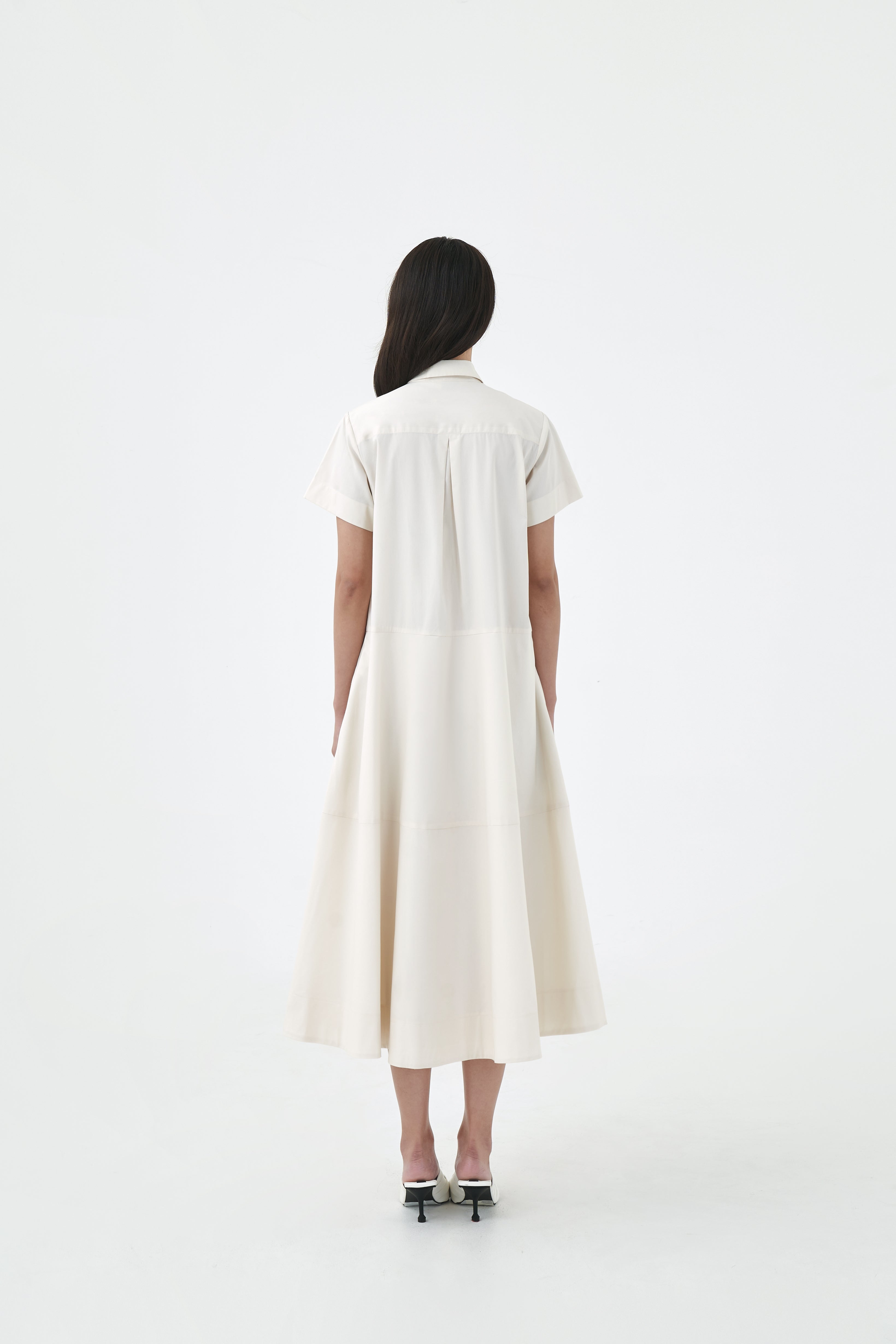 KIRA DRESS - Antique White