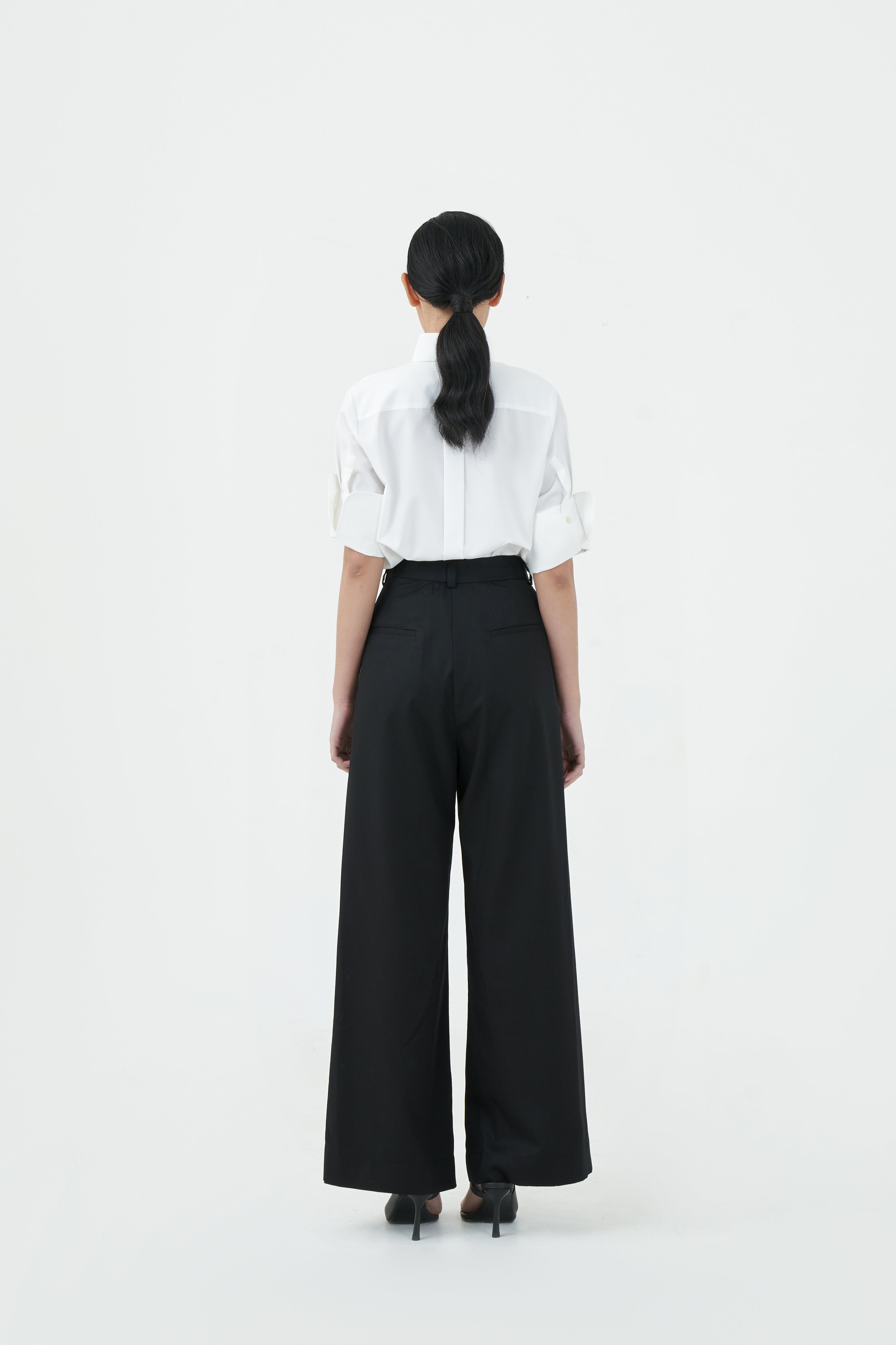 SHINA PANTS - Black