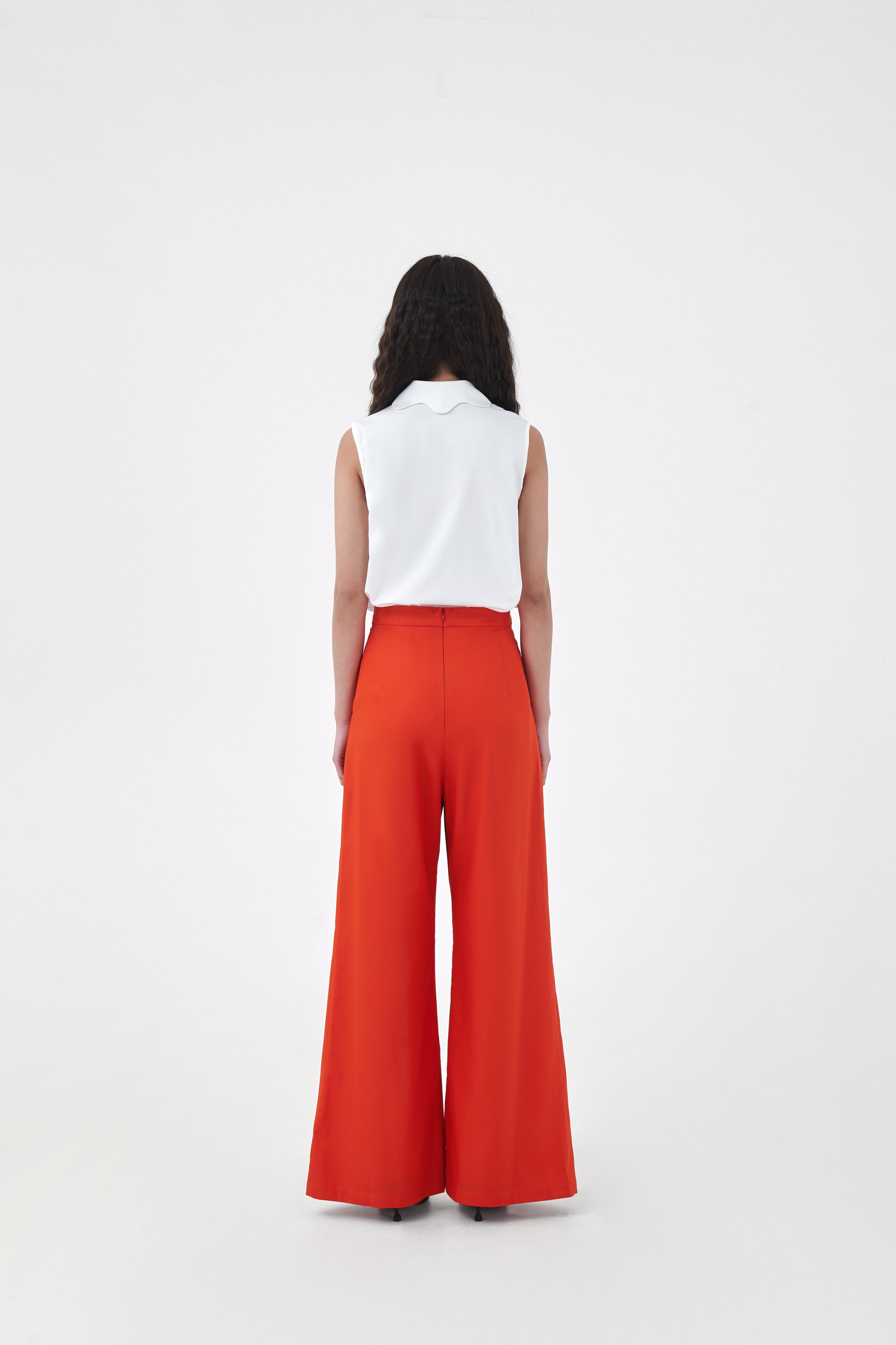 STRING PANTS - Vivid Orange